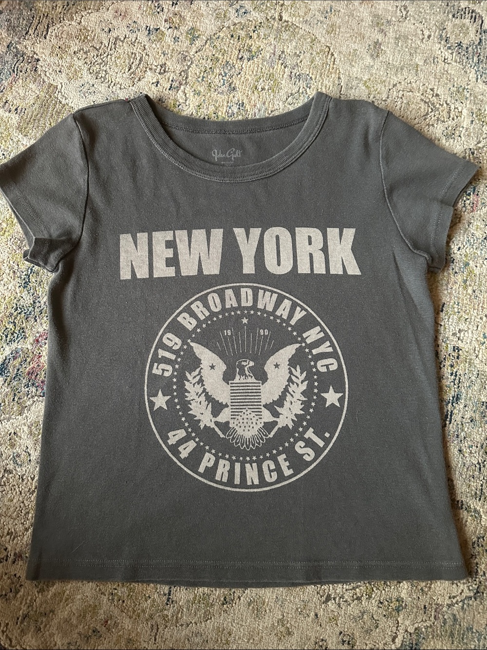John Galt T-Shirt - Grey New York City
